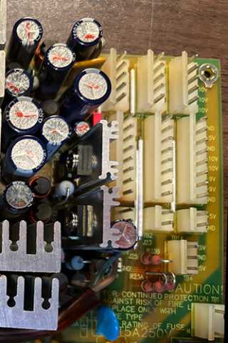 Control 24 Power Supply output molex pins
